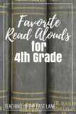 4th Grade Read Aloud Favorites