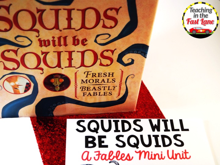 My favorite book for teaching fables and a FREE fables mini unit for sharing with your students in the upper elementary classroom.