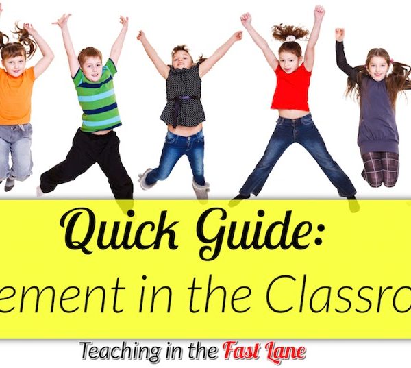 How to Include More Movement in the Classroom