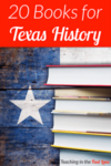 20 books to use while learning Texas history. These books are sure to engage students with facts and stories all about Texas!