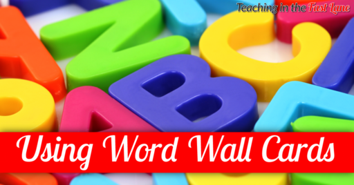 3 Unique Ways to Use Word Wall Cards in the Classroom