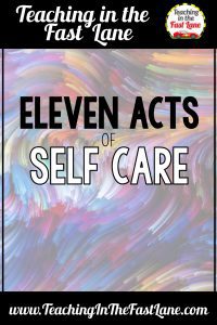 Self care is not selfish. You must take care of yourself before you can take care of others. Check out this post for eleven acts of self care that can save your sanity. 