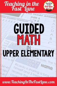 Check out the organization of a guided math schedule including guided math rotations and stations and what to do with your groups. #guidedmath4th #guidedmathgroups #guidedmathrotations