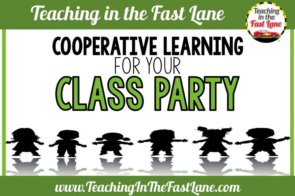 Cooperative learning ideas for your classroom party. These games will keep your elementary students asking for more and giggling throughout your holiday or end of year party. 