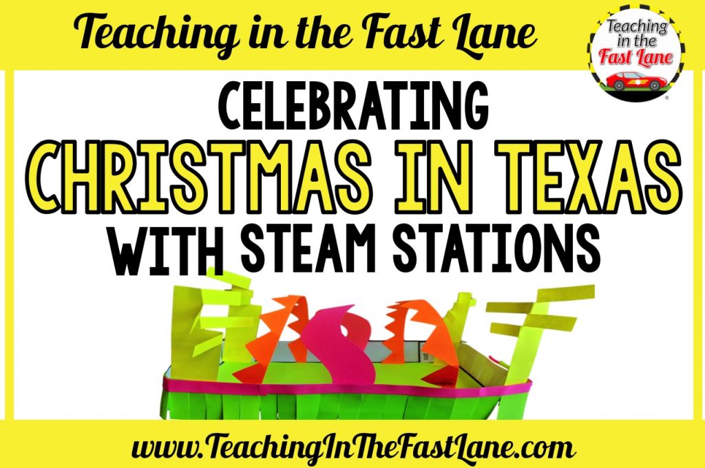 Are you looking for a way to explore different ways Christmas is celebrated around Texas? Check out how to use STEAM stations to engage your students in learning about the season in the Lone Star State. 