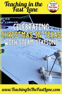 Are you looking for a way to explore different ways Christmas is celebrated around Texas? Check out how to use STEAM stations to engage your students in learning about the season in the Lone Star State. 