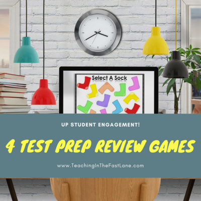 Are you looking for a way to spice up your test prep review games? Check out this blog post with 4 unique and engaging review strategies that will excite your students while requiring minimal prep from you!