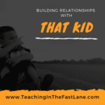 Do you have one student in your class that you can't seem to connect with? Check out these strategies with ideas for how to build a meaningful relationship with them to work together. 