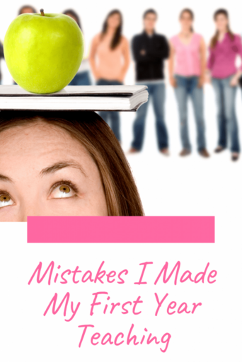 The first year of teaching is hard and I made a lot of mistakes. Check out this blog post to read about the mistakes I made and what you should do instead. 