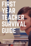 Click here for the First Year Teacher Survival Guide for advice on how to reduce the stress of your first year in the classroom, push back against anxiety, and tips for fighting burnout. 