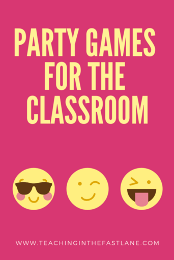 Are you getting ready for a classroom party? Check out this post with 5 games for classroom parties that both teachers and students will love!